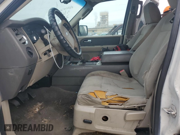 2010 Ford Expedition SSV with VIN 1FMJU1F50AEA07645, listed as a Copart auction lot 50896445 with Not provided miles and Salvage title. Bid and sale history available at DreamBid. Image 7.