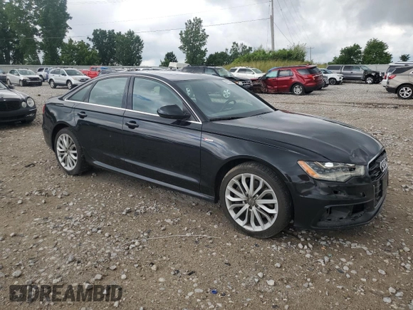 2014 Audi A6 Prestige with VIN WAUHGAFC2EN002958, listed as a Copart auction lot 61773995 with 164,520 mi miles and Clean title. Bid and sale history available at DreamBid. Image 4.