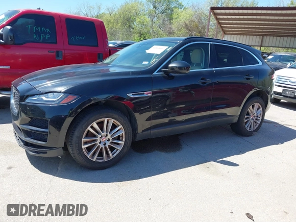 2017 Jaguar F-Pace 35t Prestige with VIN SADCK2BV0HA891638, listed as a IAAI auction lot 41864607 with 161,421 mi miles and . Bid and sale history available at DreamBid. Image 17.