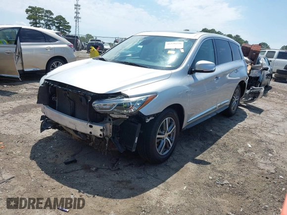 2020 Infiniti QX60 Luxe z VIN 5N1DL0MN7LC529460, wystawiony jako IAAI lot #42338248 z przebiegiem 97 883 mil mil oraz . Historia ofert i sprzedaży dostępna na DreamBid. Obrazek 2.