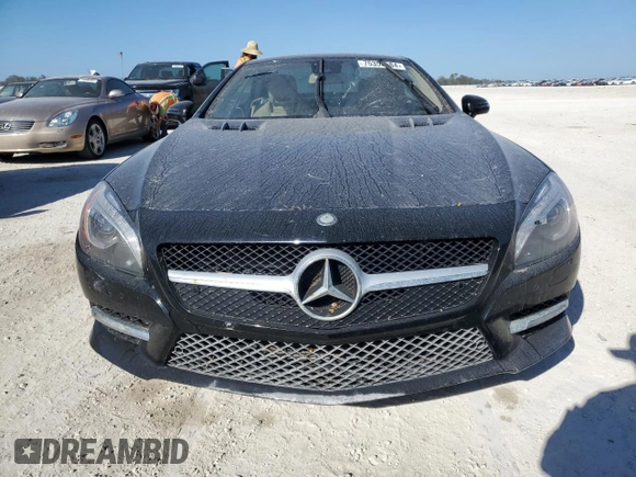 2013 Mercedes-Benz SL-Class SL 550 with VIN WDDJK7DA9DF001926, listed as a Copart auction lot 75355584 with 0 mi miles and Salvage Title. Bid and sale history available at carsss.com. Image 5.