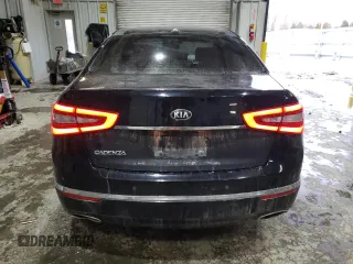 2015 Kia Cadenza Premium with VIN KNALN4D77F5177179, listed as a Copart auction lot 45297215 with 170,043 mi miles and Salvage Title. Bid and sale history available at carsss.com. Image 6.