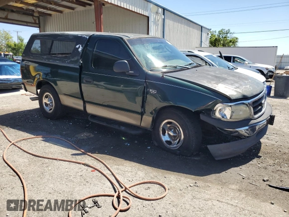2002 Ford F-150 XL with VIN 1FTRF17212NB27204, listed as a Copart auction lot 50249885 with 0 mi miles and Salvage Title. Bid and sale history available at carsss.com. Image 4.