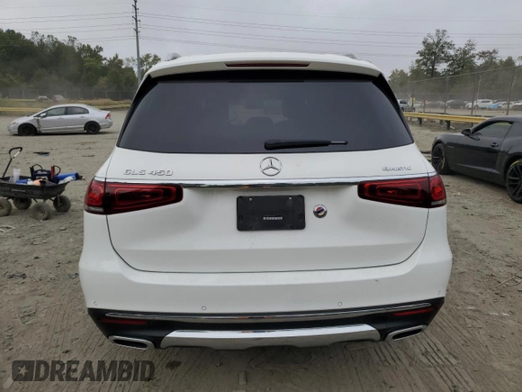 2020 Mercedes-Benz GLS with VIN 4JGFF5KE8LA109248, listed as a Copart auction lot 70120013 with 50,396 mi miles. Bid and sale history available at carsss.com. Image 6.