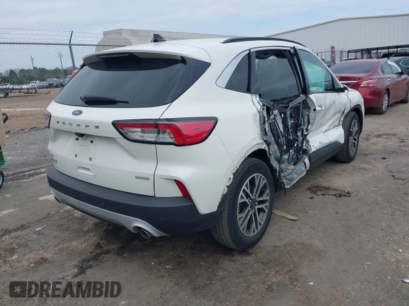 2020 Ford Escape SEL with VIN 1FMCU0H63LUB08437, listed as a IAAI auction lot 41691341 with 68,974 mi miles and . Bid and sale history available at carsss.com. Image 4.