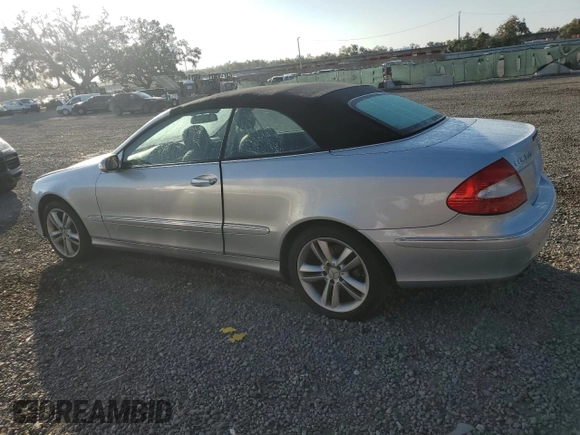 2006 Mercedes-Benz CLK 350 with VIN WDBTK56H96F191584, listed as a Copart auction lot 78247294 with 74,012 mi miles and Salvage Title. Bid and sale history available at DreamBid. Image 2.