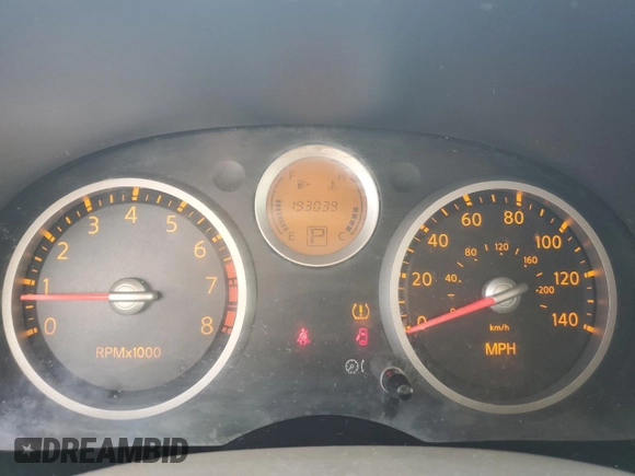 2008 Nissan Sentra S with VIN 3N1AB61E18L699314, listed as a Copart auction lot 62809975 with 193,039 mi miles and Salvage title. Bid and sale history available at DreamBid. Image 9.