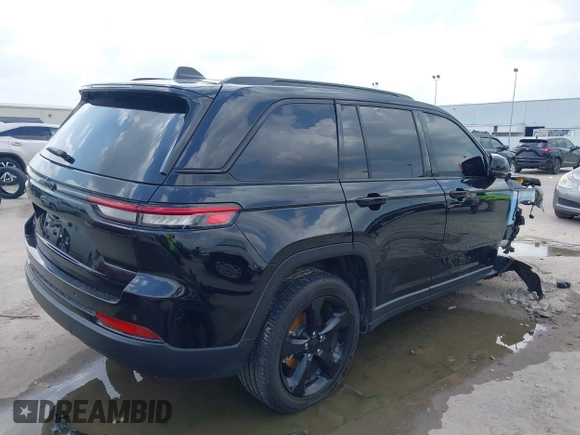 2024 Jeep Grand Cherokee Altitude X with VIN 1C4RJHAGXRC215315, listed as a IAAI auction lot 42437356 with 19,094 mi miles and . Bid and sale history available at DreamBid. Image 4.
