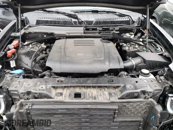 2022 Land Rover Defender S with VIN SALEJ7RX9N2087686, listed as a Copart auction lot 48174655 with 61,484 mi miles and Salvage title. Bid and sale history available at DreamBid. Image 12.