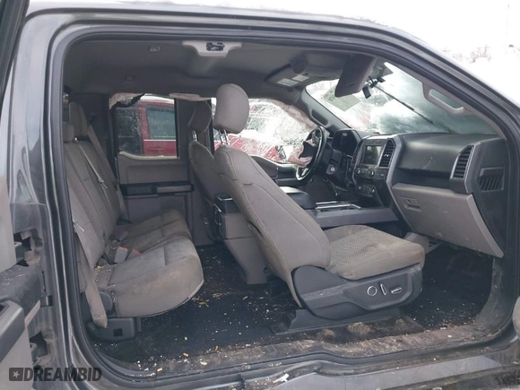 2018 Ford F-150 XL with VIN 1FTFX1E5XJFB98343, listed as a IAAI auction lot 41315970 with 102,334 mi miles. Bid and sale history available at carsss.com. Image 8.