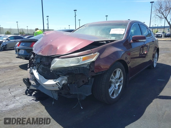 2010 Acura TL Tech with VIN 19UUA8F56AA007838, listed as a IAAI auction lot 41803438 with 182,780 mi miles. Bid and sale history available at carsss.com. Image 2.