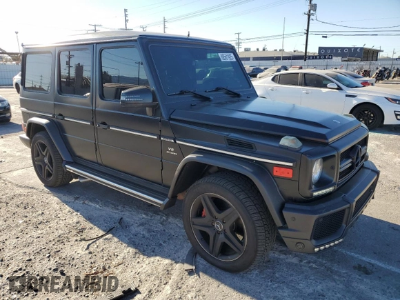2014 Mercedes-Benz G 63 AMG z VIN WDCYC7DF7EX221315, wystawiony jako Copart lot #88561925 z przebiegiem 81 399 mil mil oraz Szkoda całkowita • Salvage title. Historia ofert i sprzedaży dostępna na DreamBid. Obrazek 4.
