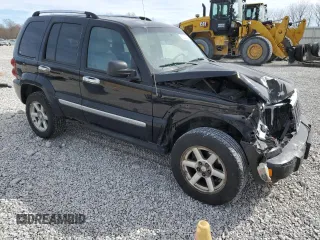 2006 Jeep Liberty Limited with VIN 1J4GL58KX6W138797, listed as a Copart auction lot 50299235 with 129,921 mi miles and Salvage Title. Bid and sale history available at DreamBid. Image 4.