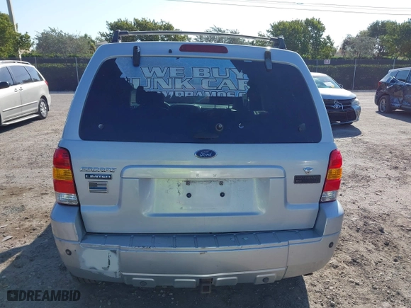 2006 Ford Escape Limited with VIN 1FMCU94156KB98012, listed as a IAAI auction lot 41805404 with 189,197 mi miles. Bid and sale history available at carsss.com. Image 16.