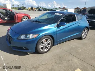 2012 Honda CR-Z EX with VIN JHMZF1D61CS003040, listed as a Copart auction lot 73675964 with 0 mi miles and Salvage Title. Bid and sale history available at carsss.com. Image 1.