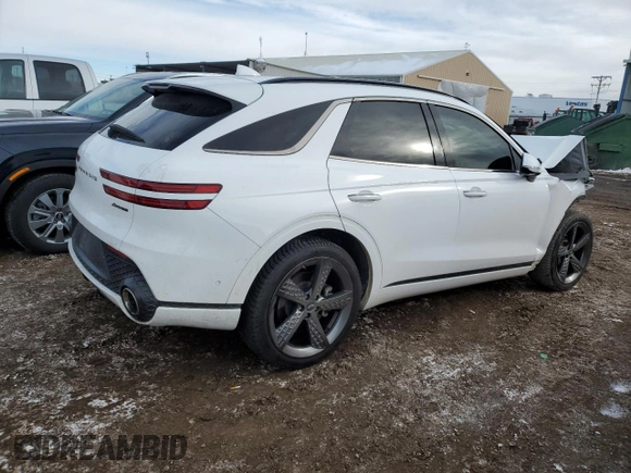 2022 Genesis GV70 Sport с VIN KMUMCDTC3NU014994, выставлен на аукционе Copart как лот 89262085 с пробегом Не указан миль и Списание • Salvage title. История ставок и продаж доступна на DreamBid. Изображение 3.