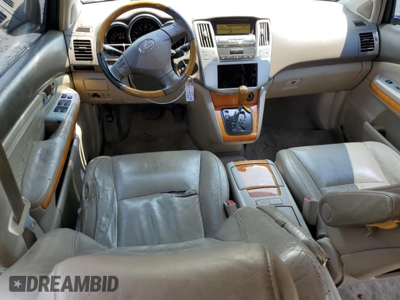 2005 Lexus RX 330 with VIN 2T2GA31U85C023324, listed as a Copart auction lot 65173594 with 221,061 mi miles and Salvage Title. Bid and sale history available at carsss.com. Image 8.
