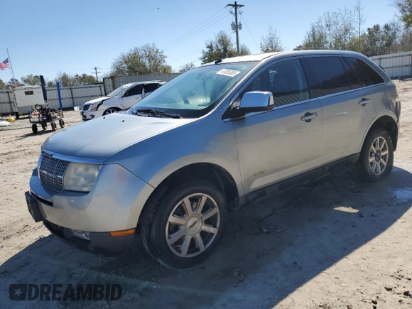 2007 Lincoln MKX with VIN 2LMDU68C77BJ13122, listed as a Copart auction lot 47035365 with 283,108 mi miles and Salvage Title. Bid and sale history available at carsss.com. Image 1.