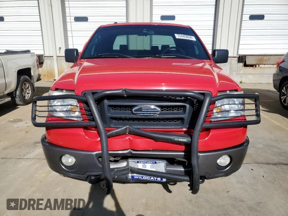 2007 Ford F-150 XLT with VIN 1FTPW04527KC57405, listed as a Copart auction lot 72445034 with 148,852 mi miles and Salvage title. Bid and sale history available at DreamBid. Image 5.