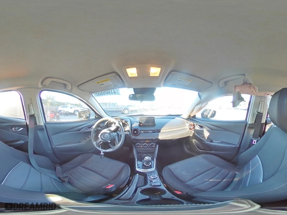 2018 Mazda CX-3 Sport with VIN JM1DKFB78J0317177, listed as a Copart auction lot 41909555 with 53,890 mi miles and Salvage Title. Bid and sale history available at carsss.com. Image 13.
