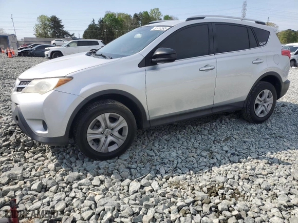 2013 Toyota RAV4 LE with VIN JTMZFREV8DD011597, listed as a Copart auction lot 52416595 with 190,425 mi miles and Salvage Title. Bid and sale history available at carsss.com. Image 1.