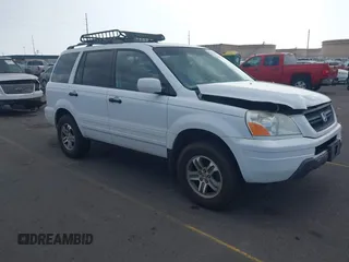 2005 Honda Pilot EX-L with RES with VIN 2HKYF186X5H530910, listed as a IAAI auction lot 41167862 with 199,775 mi miles. Bid and sale history available at carsss.com. Image 1.