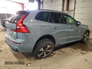 2024 Volvo XC60 Recharge Plug-In Hybrid Plus Dark Theme with VIN YV4H60DL4R1931269, listed as a Copart auction lot 44804785 with 0 mi miles and Salvage Title. Bid and sale history available at carsss.com. Image 3.