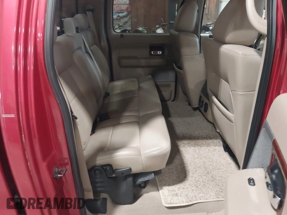 2007 Ford F-150 XLT with VIN 1FTPW14567FB43938, listed as a IAAI auction lot 42530847 with 146,334 mi miles and . Bid and sale history available at DreamBid. Image 8.