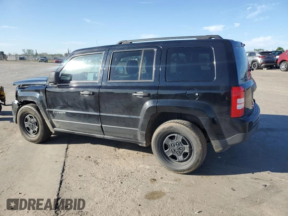 2016 Jeep Patriot Sport z VIN 1C4NJPBB0GD711842, wystawiony jako Copart lot #52802165 z przebiegiem 105 273 mil mil oraz Szkoda całkowita • Salvage title. Historia ofert i sprzedaży dostępna na DreamBid. Obrazek 2.