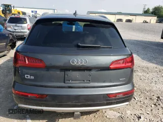 2019 Audi Q5 Premium Plus with VIN WA1BNAFY0K2066434, listed as a Copart auction lot 59843625 with 52,591 mi miles and Salvage title. Bid and sale history available at DreamBid. Image 6.