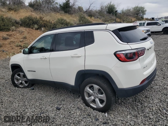 2019 Jeep Compass Latitude z VIN 3C4NJDBBXKT661517, wystawiony jako Copart lot #63339275 z przebiegiem 58 916 mil mil oraz Szkoda całkowita • Salvage title. Historia ofert i sprzedaży dostępna na DreamBid. Obrazek 2.