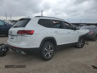 2023 Volkswagen Atlas SE с VIN 1V2DP2CA3PC502005, выставлен на аукционе Copart как лот 43870505 с пробегом 110 990 миль миль и Списание • Salvage title. История ставок и продаж доступна на DreamBid. Изображение 3.