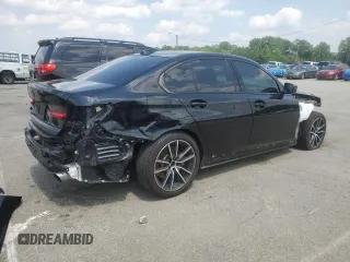 2020 BMW 3 Series 330i with VIN 3MW5R1J00L8B16760, listed as a Copart auction lot 59345705 with 39,672 mi miles and Salvage title. Bid and sale history available at DreamBid. Image 3.