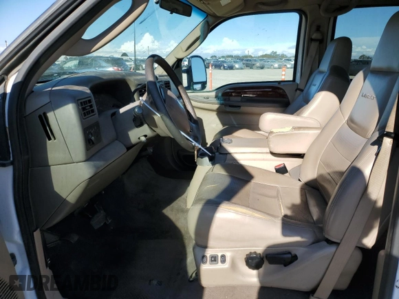 2003 Ford F-350 XL with VIN 1FTSW30F63EB07672, listed as a Copart auction lot 76659184 with 243,580 mi miles and Salvage Title. Bid and sale history available at DreamBid. Image 7.