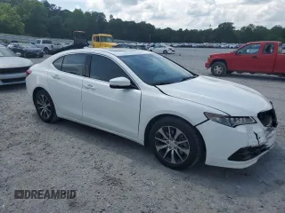 2016 Acura TLX with VIN 19UUB1F32GA003846, listed as a Copart auction lot 55225555 with 119,652 mi miles and Salvage title. Bid and sale history available at DreamBid. Image 4.