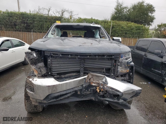 2021 Chevrolet Silverado 1500 LT with VIN 1GCPWCED0MZ146572, listed as a Copart auction lot 44357345 with 0 mi miles and Salvage Title. Bid and sale history available at carsss.com. Image 5.