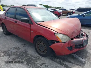 2006 Mitsubishi Lancer ES with VIN JA3AJ26E66U057223, listed as a IAAI auction lot 41665991 with 165,359 mi miles. Bid and sale history available at carsss.com. Image 1.