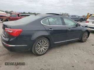 2014 Kia Cadenza Premium with VIN KNALN4D71E5124055, listed as a Copart auction lot 80391974 with 54,363 mi miles and Salvage Title. Bid and sale history available at carsss.com. Image 3.