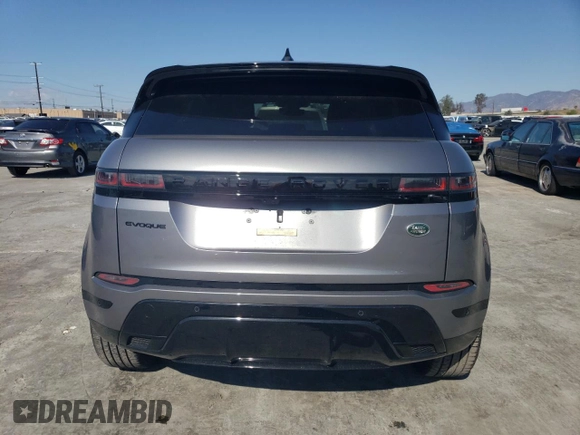 2023 Land Rover Range Rover Evoque Dynamic SE with VIN SALZL2FXXPH200712, listed as a Copart auction lot 44524795 with 20,502 mi miles and Salvage Title. Bid and sale history available at carsss.com. Image 6.