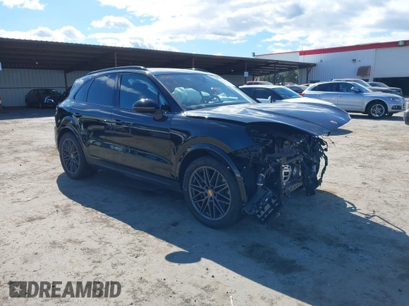 2024 Porsche Cayenne with VIN WP1AA2AY2RDA03634, listed as a IAAI auction lot 41746198 with 5,913 mi miles and . Bid and sale history available at DreamBid. Image 1.