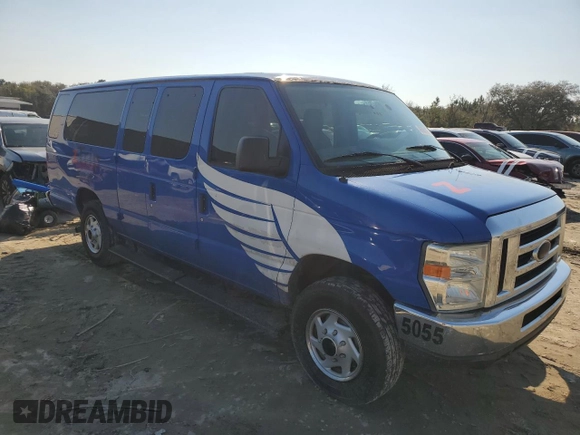 2014 Ford Econoline Passenger XL z VIN 1FBSS3BL8EDA81023, wystawiony jako Copart lot #46596125 z przebiegiem 571 472 mil mil oraz Czysty tytuł • Clean title. Historia ofert i sprzedaży dostępna na DreamBid. Obrazek 4.
