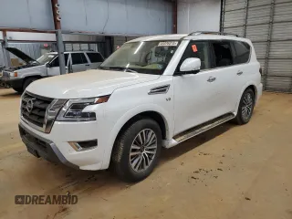 2022 Nissan Armada SL with VIN JN8AY2BB3N9812360, listed as a Copart auction lot 43376315 with 0 mi miles and Salvage Title. Bid and sale history available at carsss.com. Image 1.