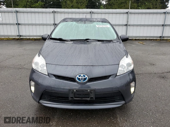 2014 Toyota Prius Four with VIN JTDKN3DU7E1765779, listed as a Copart auction lot 54732735 with 86,835 mi miles and Salvage Title. Bid and sale history available at carsss.com. Image 5.