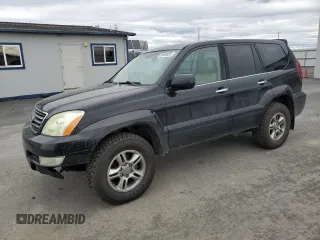 2009 Lexus GX 470 with VIN JTJBT20X290174526, listed as a Copart auction lot 50596925 with 195,280 mi miles and Clean Title. Bid and sale history available at carsss.com. Image 1.
