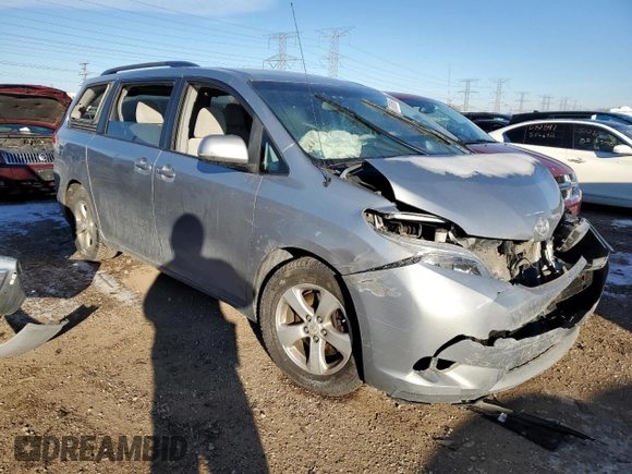 2014 Toyota Sienna LE AAS with VIN 5TDKK3DCXES501765, listed as a Copart auction lot 88806695 with 153,225 mi miles and Non Repairable. Bid and sale history available at DreamBid. Image 4.