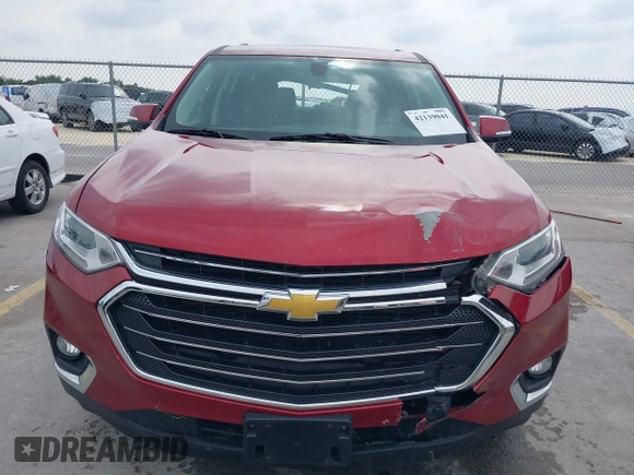 2019 Chevrolet Traverse LT Cloth with VIN 1GNERGKW3KJ317815, listed as a IAAI auction lot 42139041 with 95,715 mi miles and . Bid and sale history available at DreamBid. Image 6.