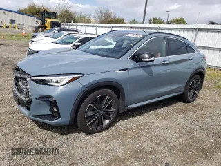 2022 Infiniti QX55 Sensory with VIN 3PCAJ5L32NF102462, listed as a Copart auction lot 51193055 with 42,073 mi miles and Salvage Title. Bid and sale history available at DreamBid. Image 1.