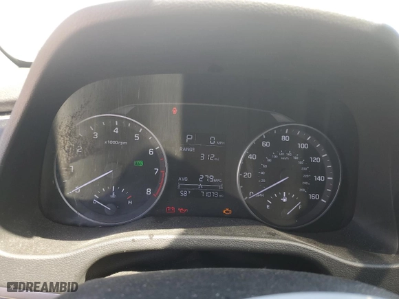 2017 Hyundai Elantra SE with VIN 5NPD74LF0HH194922, listed as a Copart auction lot 53548685 with 71,073 mi miles and Clean Title. Bid and sale history available at carsss.com. Image 9.