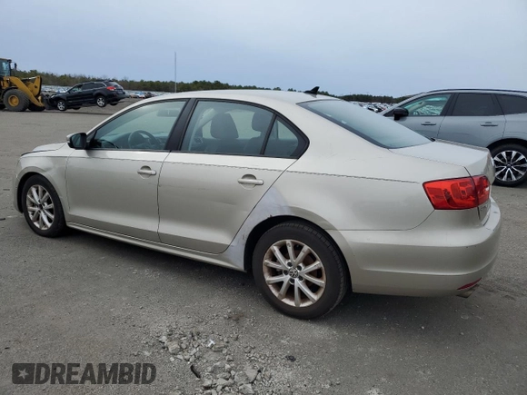 2012 Volkswagen Jetta Sedan SE w/Convenience PZEV with VIN 3VWDP7AJ4CM461746, listed as a Copart auction lot 51654705 with 128,685 mi miles and Clean Title. Bid and sale history available at carsss.com. Image 2.