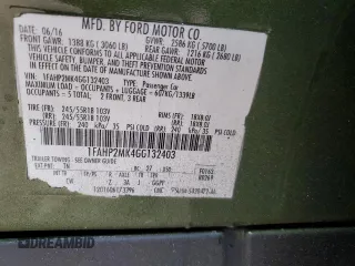 2016 Ford Police Interceptor с VIN 1FAHP2MK4GG132403, выставлен на аукционе Copart как лот 80925744 с пробегом Не указан миль и Списание • Salvage title. История ставок и продаж доступна на DreamBid. Изображение 15.
